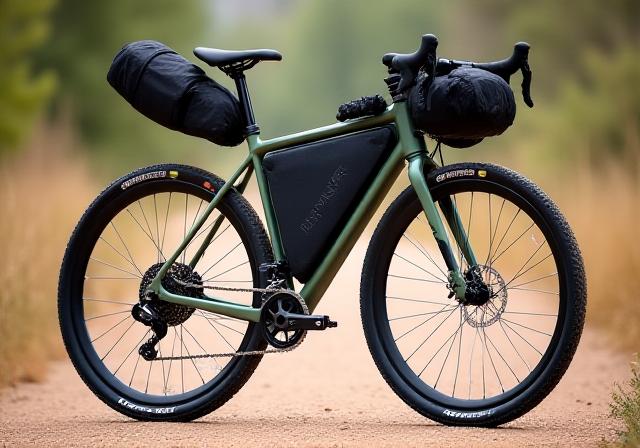 Bicicletta gravel moderna ad alte prestazioni
